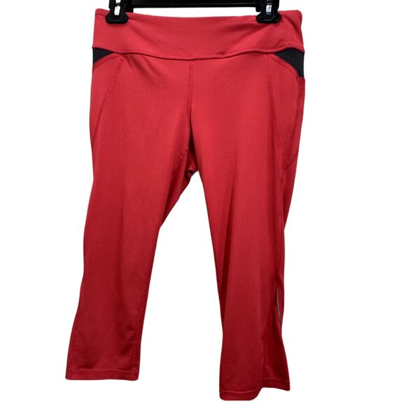 Pink |Gray Active Capri Pants - Picture 1 of 2